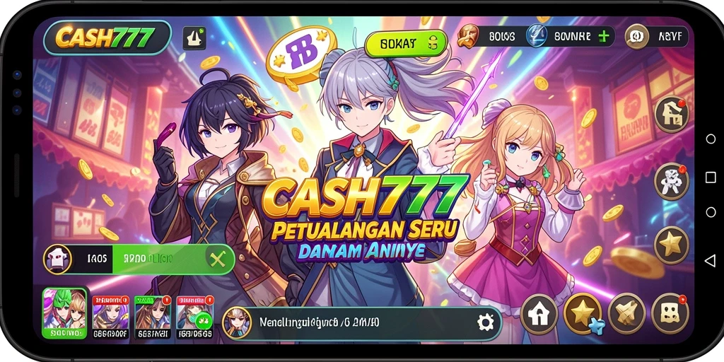 Gameplay seru dan grafis mengagumkan dari CASH777.