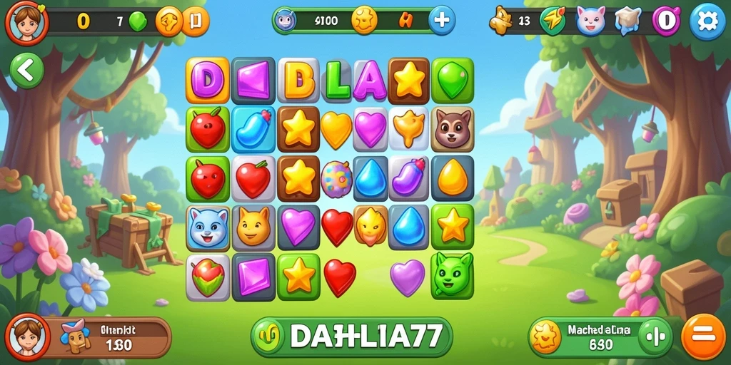 Tampak menarik dengan gameplay Match-3 yang menantang.