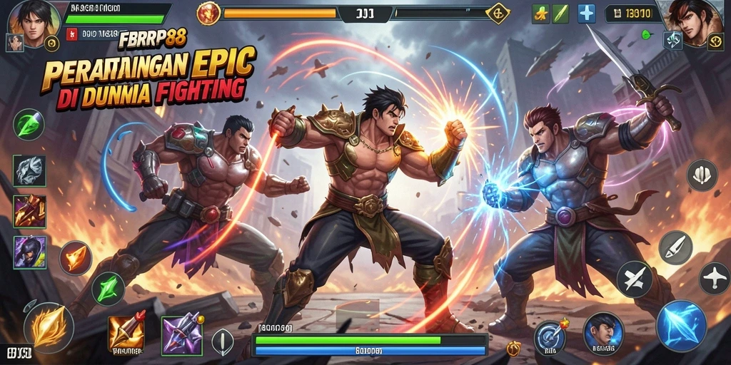 Gameplay aksi seru dalam FBRP88 dengan pertarungan yang mendebarkan.