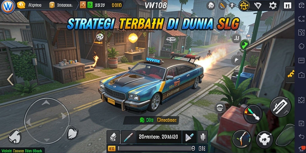 Screenshot utama VW108 menampilkan aksi strategi mendalam yang menarik.